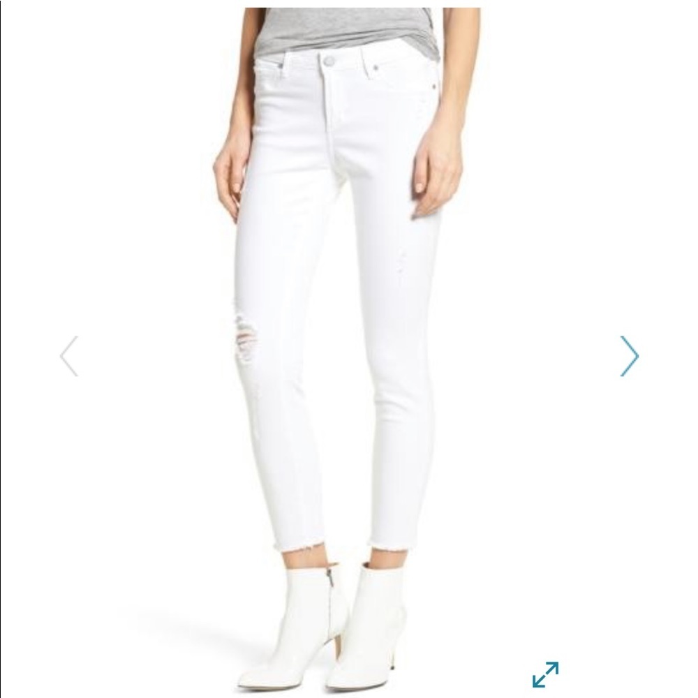 White jeans